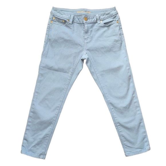 Michael Kors Denim - Michael Kors Blue Izzy Cropped Skinny Pants 2 Petite
